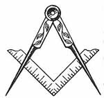 Masonic Square and Compass