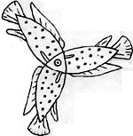 Triqueta of fish from an Egyptian bowl