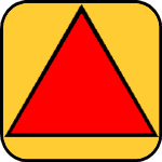 Alchemy symbol for the element of Fire
