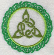 Triquetra Celtic Symbol Mandala